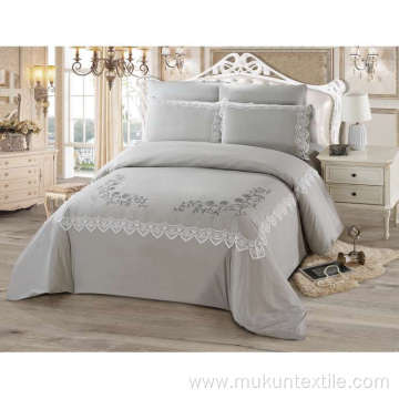 Wholesale Home Textile Quilted cover Bed Sheet Set